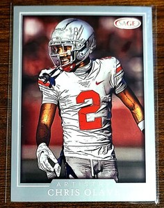 2022 Sage Artistry Silver Chris Olave #39