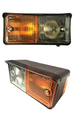 2x Positionsleuchte m.Blinklicht Positionslicht Traktor Schlepper Bagger E20 SET - Bild 1 von 4