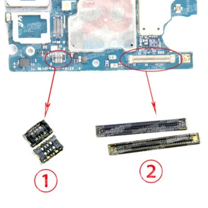 2 X LCD FPC Plug USB board battery connector For Samsung A52 A525F A525 A526 5G - Picture 1 of 7