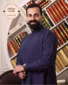Traditional Arab Men Dress Dish dash ثوب رجالي عربي تقليدي دشداش لون سكني - Picture 1 of 1