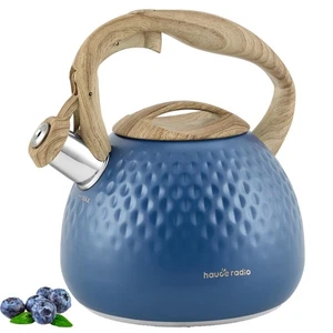 Tea Kettle,2.5 Quart Stovetop Tea Kettles Loud Whistle,Food Grade Stainless S... - Picture 1 of 7