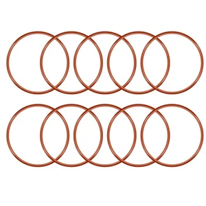Silicone O-Ring 50mmx46.2mmx1.9mm VMQ Seal Rings Sealing Gasket Red 10PCS - Imagen 1 de 3