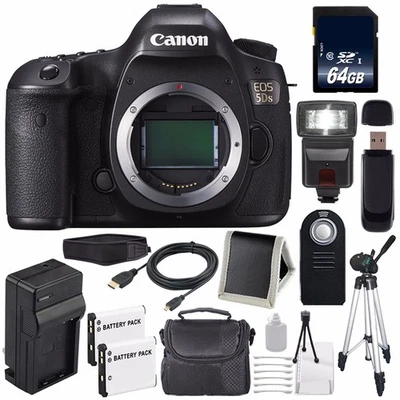 Cámara réflex digital Canon EOS 5DS (modelo internacional) 0581C002 + batería LP-E6 + 64 GB Foto 1 de 2
