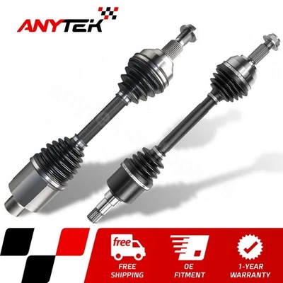 Pair Front CV Axle Shaft Assembly 2007-2017 GMC Acadia 2008-2017 Buick Enclave - Image 1 of 4