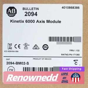 Allen-Bradley 2094-BM02-S modulo asse integrato 15A servoazionamento US Free Tax - Foto 1 di 5