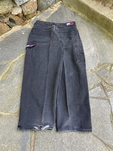 Vintage Tommy Hilfiger Baggy Jnco Style Carpenter Jeans Size 36x32 Faded Rare - Picture 1 of 5