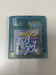 Nintendo Game Boy Color Pokemon Crystal Cartridge Tested Working - Picture 1 of 2
