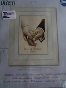 DIY VERVACO COUNTED CROSS STITCH KIT WEDDING HAPPINESS #PN-0011667 - Picture 1 of 2