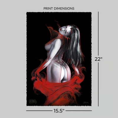 Sideshow Collectibles - Impresión artística de Aria por Olivia De Berardinis 53/250 Foto 1 de 3