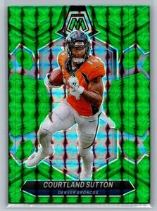 2024 Panini Mosaic #66 Courtland Sutton Mosaic Green Denver Broncos - Picture 1 of 2