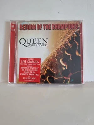 DELETED UK 2 X  CD ALBUM OF "RETURN OF THE CHAMPIONS" BY QUEEN & PAUL RODGERS - Image 1 of 4