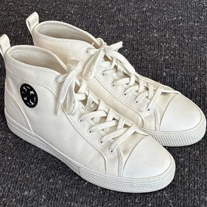 Tory Burch Nola High Top Chuck Canvas Sneaker Damen Größe 11 kaum getragen! " - Bild 1 von 8