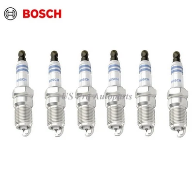 For Buick Chevrolet GMC Pontiac 12565030 6 pcs OEM Bosch Iridium Spark Plug - Image 1 of 4