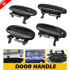 Juego de manijas de puerta exterior delantera y trasera izquierda y derecha para Chevrolet Aveo 04-08 - Imagen 1 de 11
