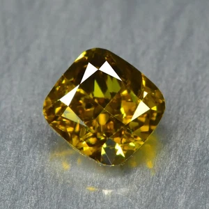 0.20Ct Cushion _ Resplendent Natural Green Diamond No Treated Diamond - Picture 1 of 2
