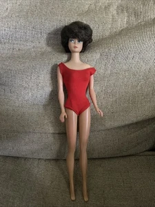 Beautiful Vintage 1960s BUBBLE CUT BUBBLECUT BARBIE DOLL #850 Dark Brunette Hair - Picture 1 of 16