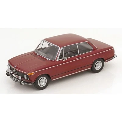 Kkdc181142 1/18 Bmw L2002 Tii 2.Series 1974 Dark Red Metallic Diecast Minicar - Image 1 of 4