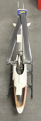 Nice Kyosho Concept .60 60 RC Remote Control Nitro Model Helicopter w/ Engine - Image 1 of 4