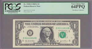 01111010 - TRUE BINARY - PCGS 64 FROM THE RICKEY COLLECTION - DEC#122 - evTT76bg - Picture 1 of 2