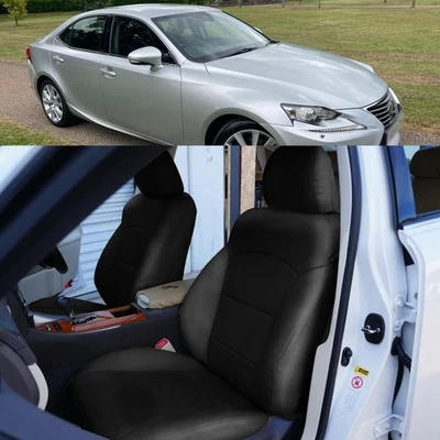 For Lexus IS250/IS350 2006-2012 Luxury Nappa Leather Car Seat Covers -Custom Fit - Image 1 of 4