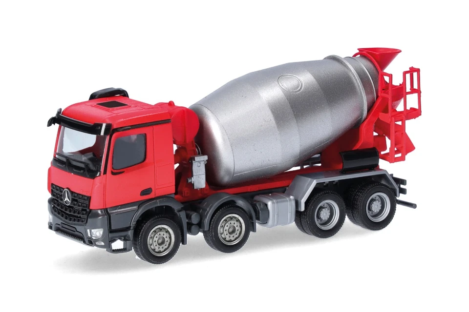 HERPA 319133 MERCEDES BENZ - AROCS 3423 BETONIERA TANKER CEMENT MIXER TRUCK 4-AS
