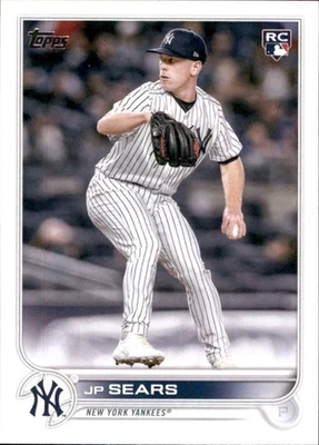 2022 Topps Update Baseball Card #US210 JP Sears RC - Image 1 of 2