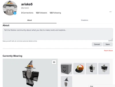 2010 ROBLOX USER + RARE OFFSALES/EVENT ITEMS - Image 1 of 3