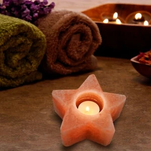 Apex Global Himalayan Salt Rock Eco Friendly Candle Holder Handcrafted Gift - Picture 1 of 4