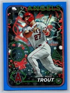Topps Holiday 2024 - #H27 Mike Trout - azul - Imagen 1 de 2