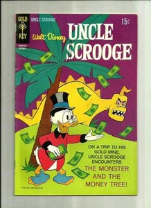 UNCLE SCROOGE #83 1969 GOLD KEY COMICS SILVER AGE BARKS DONALD DUCK FN+ - Picture 1 of 2