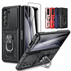 For Samsung Galaxy Z Fold5 Kickstand Case Slide Camera Cover/ Screen Protector