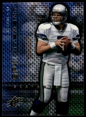 1999 SPx SPxcitement Jon Kitna Seattle Seahawks #S20 R32 - Image 1 of 2