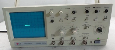 OSCILOSCOPIO LG OS 5020G DOBLE CANAL 20MHZ PROBADO FUNCIONA Foto 1 de 4