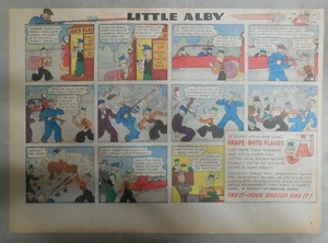 Post Cereal Ad: Little Alby Grape-Nuts Flakes Cereal! from 1930's 11 x 15 inches - Picture 1 of 1