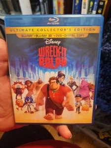Wreck-It Ralph (Blu-ray/DVD, 2016, 4-Disc Set, Includes Digital Copy 3D) - Picture 1 of 6