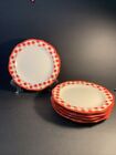 Set of 5  Pioneer Woman Charming Check Gingham Dinner Plate 11" Discontinued