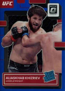 2023 Panini Donruss Optic UFC Aliaskhab Khizriev Blue /99 #118 - Picture 1 of 2