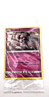 Build a Bear Pokemon Card Snubbull Promo Trading Card TCG SEALED NEW - Image 1 of 4
