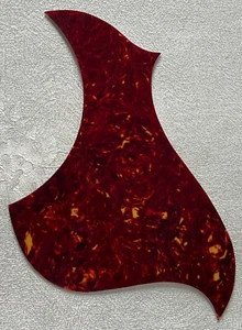Golpeador autoadhesivo para Gibson Songwriter guitarra acústica tortuga roja - Imagen 1 de 3