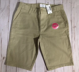 Children’s Place Girls Sandy Beige Shorts School Uniform Stretch NWT Size 12/T - Picture 1 of 5