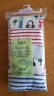Babies 5pk London Bodysuits Age 3-6 Months From Marks And Spencer BNWT
