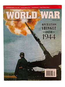 World at War #33 & OPERATION SHINGLE: ANZIO, 1944 Game. UNPUNCHED! +2 BONUS! EX!