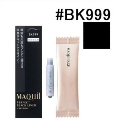 SHISEIDO Maquillage Perfect 黑色衬里 WP BK999 墨盒 "MAQuillage" 日本　 — 第 1/4 张图片