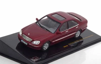 Mercedes S500 W220 2000 Rosso Metallico Ixo Moc106 1/43 Benz Rosso Rot - Immagine 1 di 3