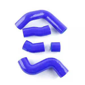 Blue Fits 1999-2006 Audi TT 225HP 1.8T APX BAM BFV Silicone Intercooler Hose Kit - Picture 1 of 20