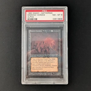 MTG \\>> Demonic Hordes (PSA 8) <<// Alpha - 341 Trading - Magic - Bild 1 von 2