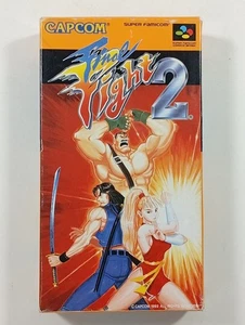 FINAL FIGHT 2 SUPER FAMICOM (SFC) NTSC-JAPAN (COMPLETE WITH REG CARD - VERY GOOD - Picture 1 of 10