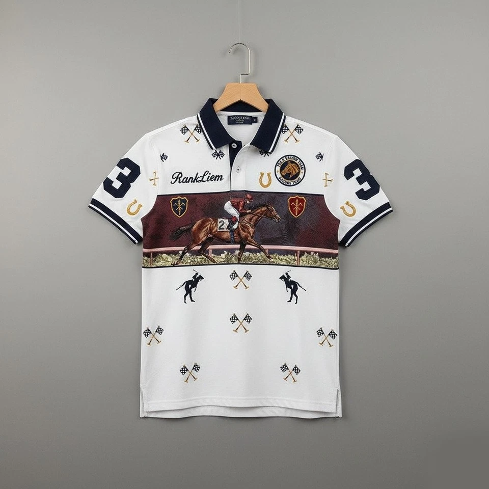 RankLiem: POLO Brand Best Seller Graphic Horse Racing be inspired Ralph-Lauren - Image 1 of 4