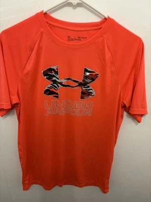 Under Armour Youth Extra Large Fluorescent Pink/Orange Camo Graphic Print  - Image 1 of 4