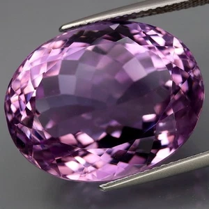 28.25Ct.Real 100%Natural HUGE Amethyst Bolivia None Treatment Full Fire&CLEAN! - Bild 1 von 4